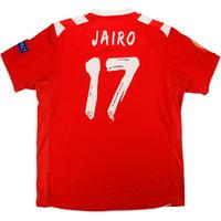 2013-14 Sevilla Match Issue Europa League Away Shirt Jairo #17