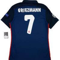 2015 16 atletico madrid player issue away cl shirt griezmann 7 wtags m