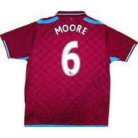 2009 10 west ham home shirt moore 6 wtags xxl