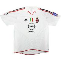 2004-05 AC Milan Match Issue Champions League Away Shirt Pancaro #26 (v PSV)