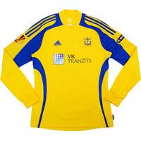 2009-10 FK Ventspils Match Issue Europa League Home L/S Shirt Soleicuks #2 (v Heerenveen)