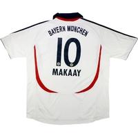 2006-07 Bayern Munich Away Shirt Makaay #10 (Very Good) XXL