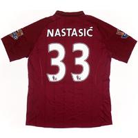 2012-13 Manchester City Match Issue Away Shirt Nastasi? #33