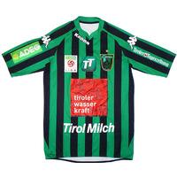 2008 09 wacker innsbruck match issue signed home shirt mehic 18