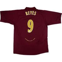 2005 06 arsenal home shirt reyes 9 xl