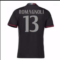 2016-17 AC Milan Home Shirt (Romagnoli 13)