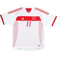 2002-04 Turkey Match Issue Away Shirt #11 (?a?)