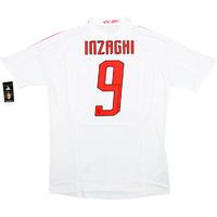 2007 08 ac milan player issue away domestic shirt inzaghi 9 wtags xl