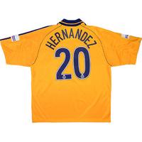 2000 Wigan Match Issue Third Shirt Hernandez #20