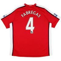 2008-10 Arsenal Home Shirt Fabregas #4 XXL