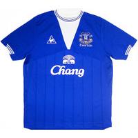 2009 10 everton home shirt very good m