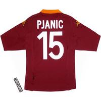 2012-13 Roma Home L/S Shirt Pjanic #15 *w/Tags* S