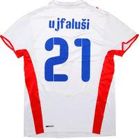 2008 Czech Republic Match Issue Away Shirt Ujfalui #21 (v Scotland)