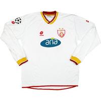 2001 02 galatasaray match worn champions league away ls shirt victoria ...