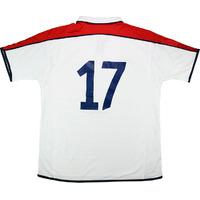 2002-04 Norway Match Issue Away Shirt #17