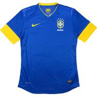 2012-13 Brazil Player Issue \'Authentic\' Away Shirt (Very Good) XL