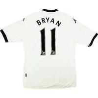 2010 11 fulham home shirt bryan 11 excellent l