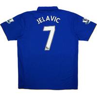 2011-12 Everton Home Shirt Jelavic #7 (Very Good) L