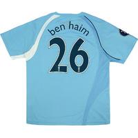 2008-09 Manchester City Match Issue UEFA Cup Home Shirt Ben Haim #26