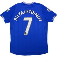 2009 10 everton home shirt bilyaletdinov 7 very good m