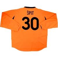 2002-03 Sparta Prague Match Worn Champions League GK Shirt pit #30 (v Genk)