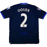 2008-09 Blackburn Match Issue Away Shirt Ooijer #2