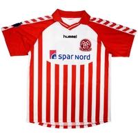 2007 08 aab aalborg match worn uefa cup home shirt olesen 16 v anderle ...