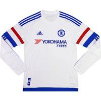 2015 16 chelsea away ls shirt excellent l