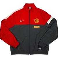 2012-13 Manchester United Player Issue Training Jacket (Excellent) XL