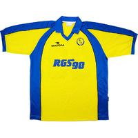 2000-01 Herfølge BK Match Issue Champions League Home Shirt Abel #23 (v Rangers)