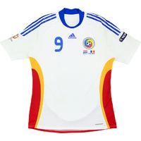 2008 romania match issue european championship away shirt marica 9 v h ...