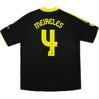 2010-11 Liverpool Third Europa League Shirt Meireles #4 (Excellent) L