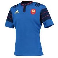 2015 France Adidas Home Rugby Shirt