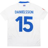 2014-15 Iceland Match Issue European Championship Qualifiers Home Shirt Danielsson #15