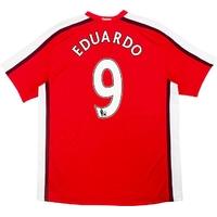 2008-10 Arsenal Home Shirt Eduardo #9 (Excellent) L