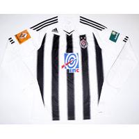 2010-11 FK Partizan L/S Match Issue Home Shirt Iliev #77