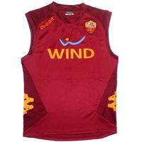 2012-13 Roma Player Issue Training Vest (Excellent) XL