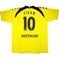 2009-10 Dortmund Home Shirt Zidan #10 (Excellent) 3XL