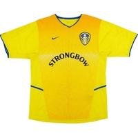 2002 03 leeds united away shirt very good m