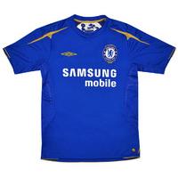 2005 06 chelsea centenary home shirt very good m