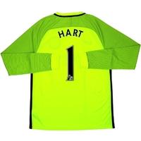 2016-17 Manchester City GK Shirt Hart #1 *w/Tags* M