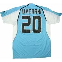 2004-05 Lazio Match Issue Home Shirt Liverani #20