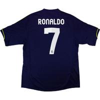 2012-13 Real Madrid Away Shirt Ronaldo #7 *w/Tags* XL