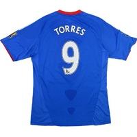 2010 11 chelsea home shirt torres 9 very good m