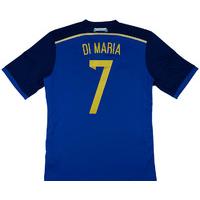 2013-15 Argentina Away Shirt Di Maria #7 *w/Tags*