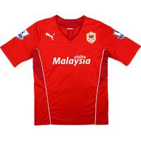 2013-14 Cardiff Home Shirt (Excellent) S