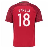 2016 17 portugal home shirt varela 18