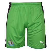 2016-2017 Newcastle Home Goalkeeper Shorts (Green) - Kids