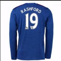 2016 17 man united away long sleeve shirt rashford 19 kids