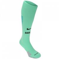 2016-2017 Barcelona Nike Third Socks (Green Glow)